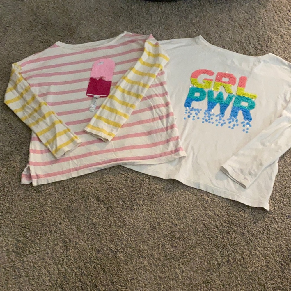 Sequin color changing shirts!